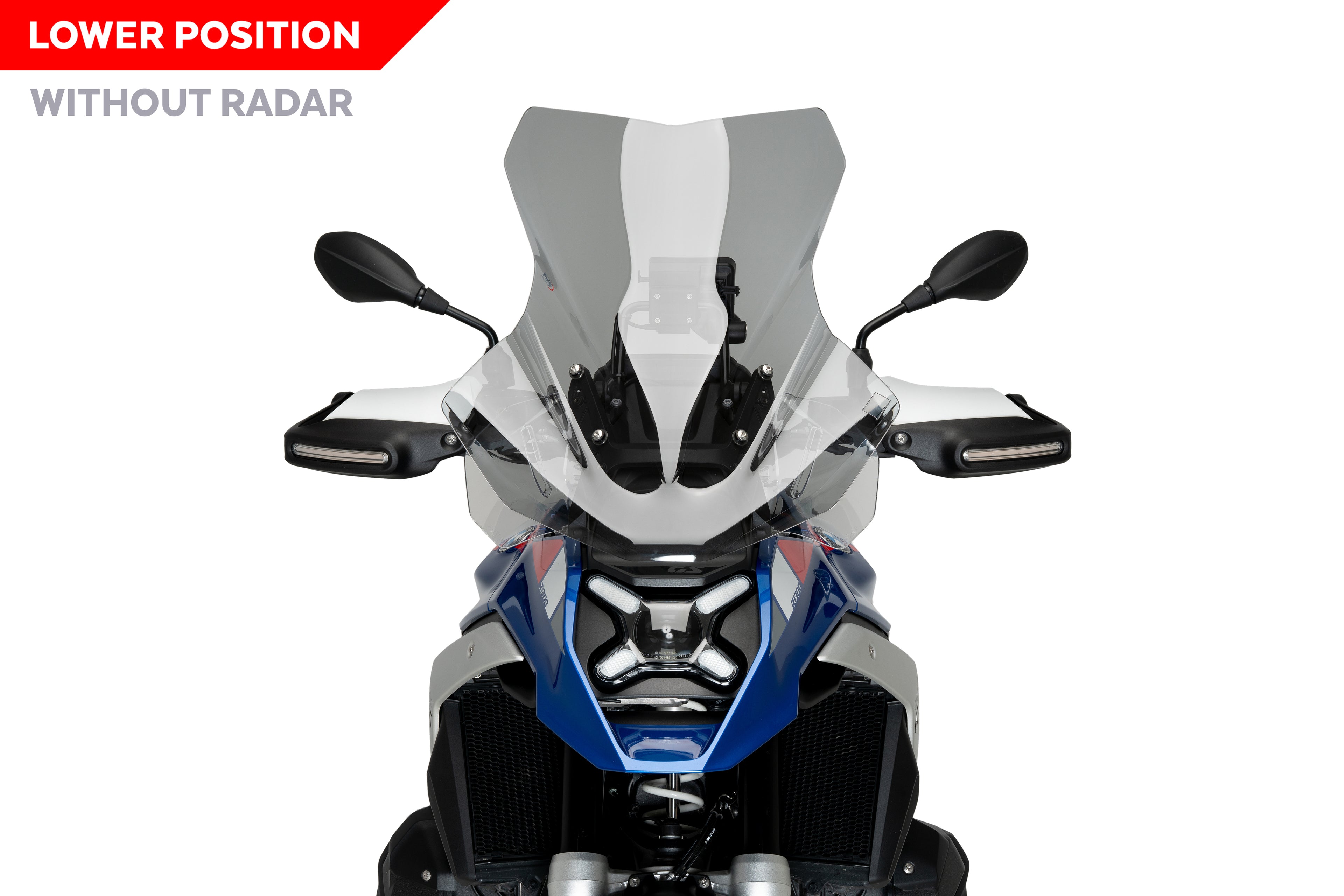 Cúpula Puig Touring plus para Bmw R 1300 GS sin radar (no compatible con pack enduro)