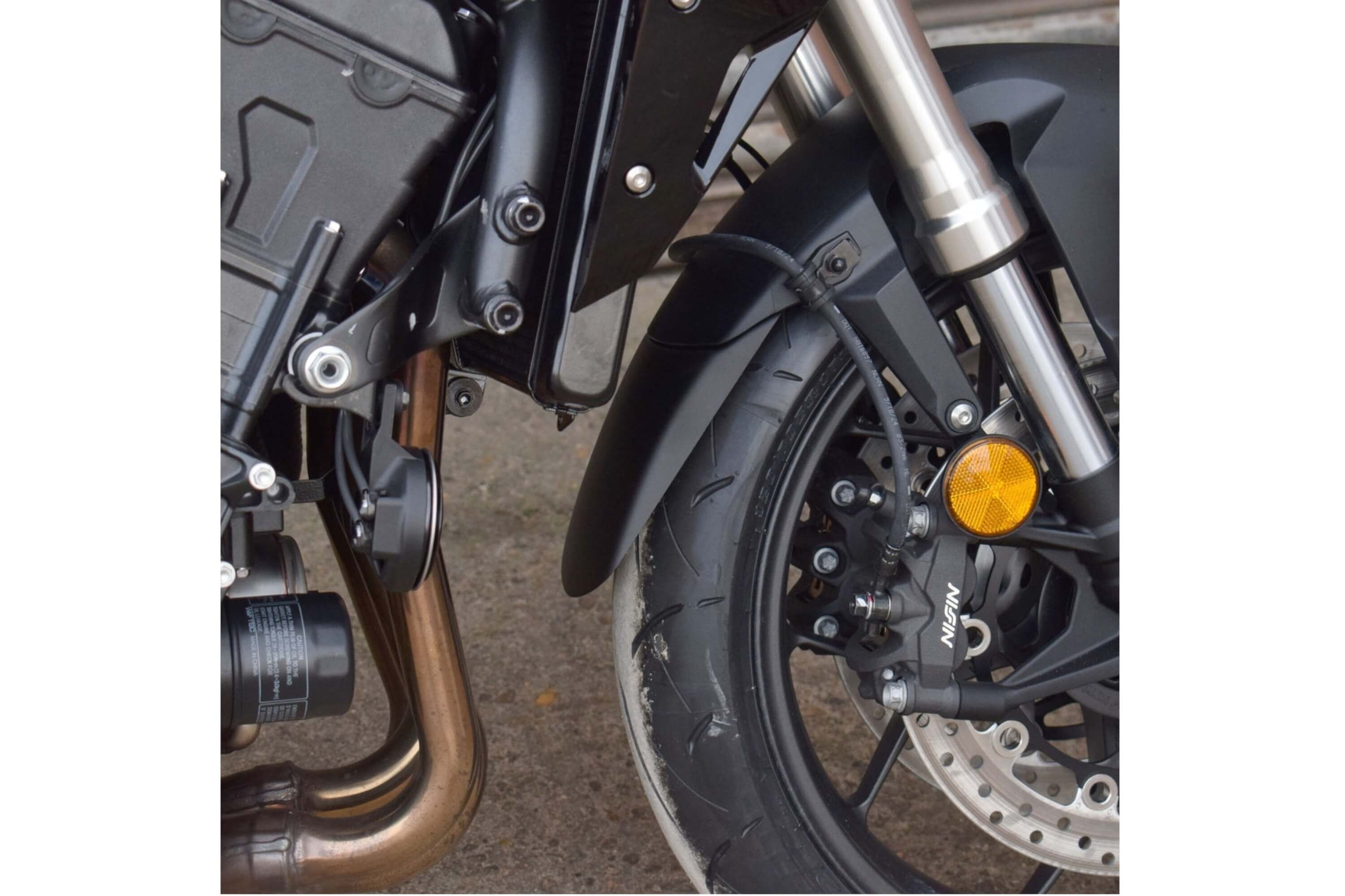 Puig front fender skirt for the Honda CB 1000 Hornet/SP from 2025+