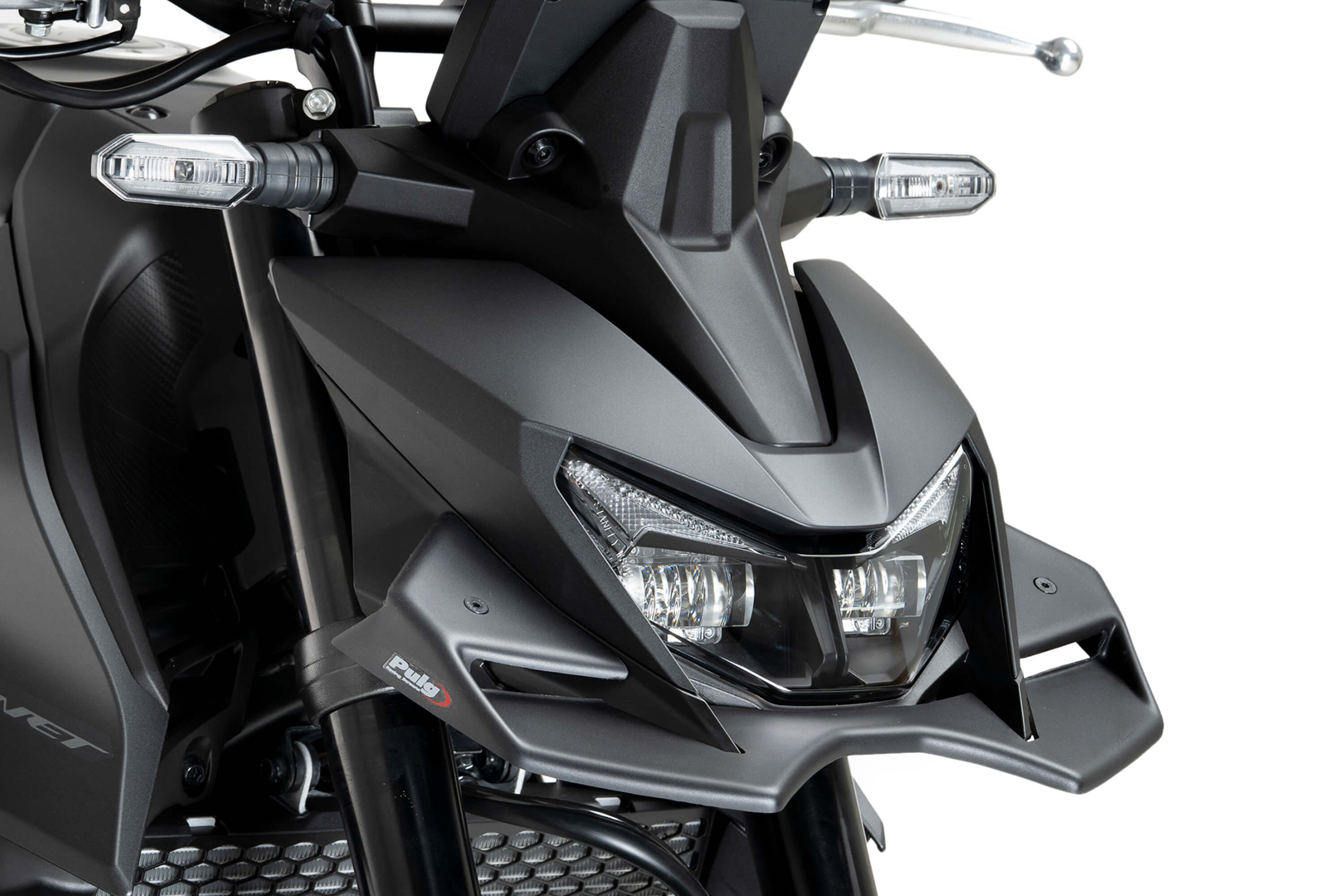 Naked front winglets for the 2025 Honda CB 750 Hornet