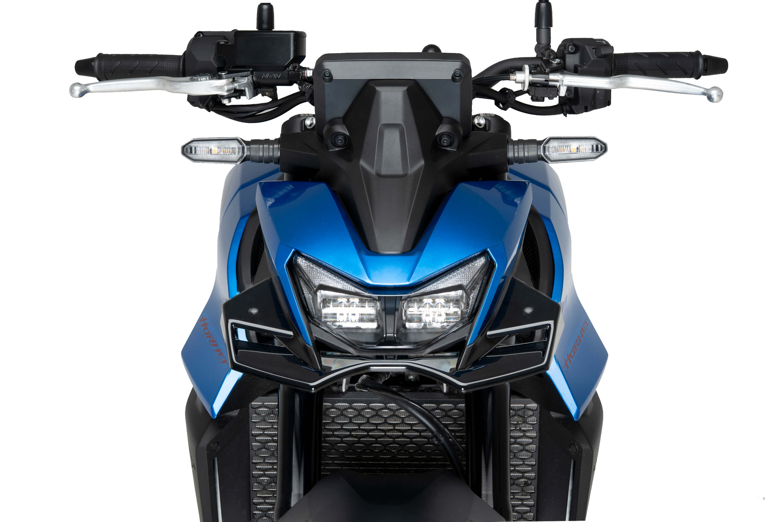 Naked front winglets for the 2025 Honda CB 750 Hornet