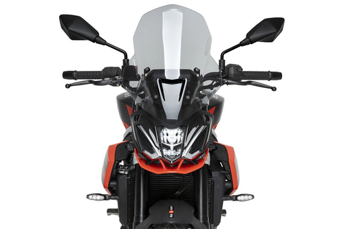 Carenabris Puig New Generation Touring en color ahumado para Aprilia Tuono 457