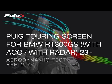 Cúpula Puig Touring Plus para Bmw R 1300 GS con ACC/Radar (No compatible con pack enduro)